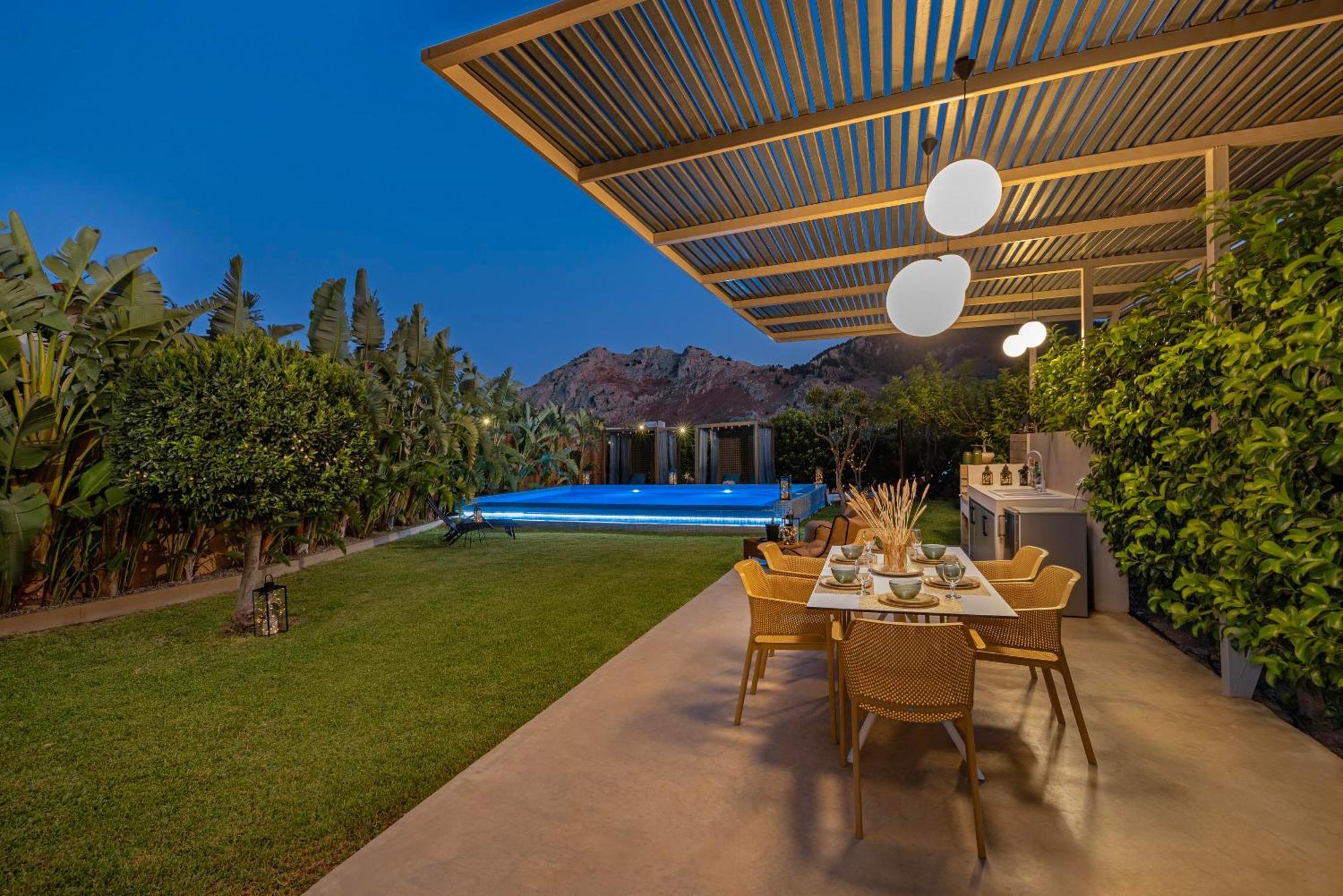 Gaia Blue Villa Kolymbia Exteriör bild