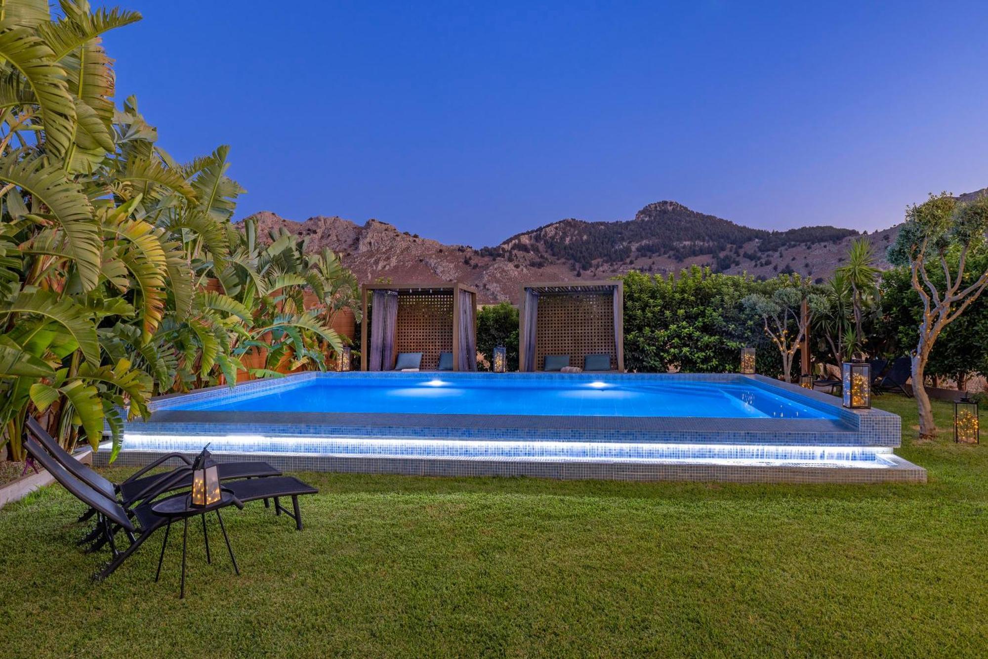 Gaia Blue Villa Kolymbia Exteriör bild