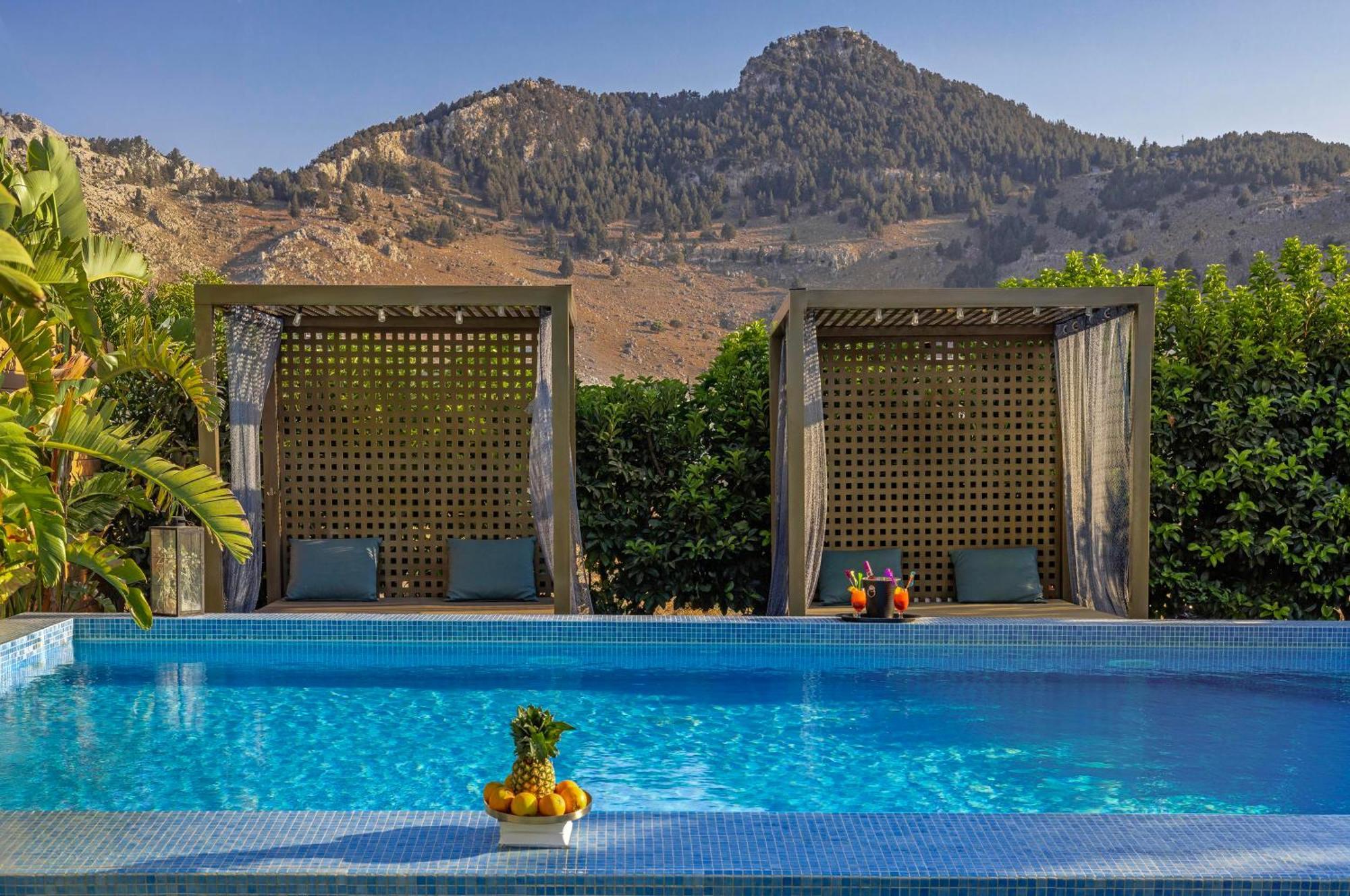 Gaia Blue Villa Kolymbia Exteriör bild