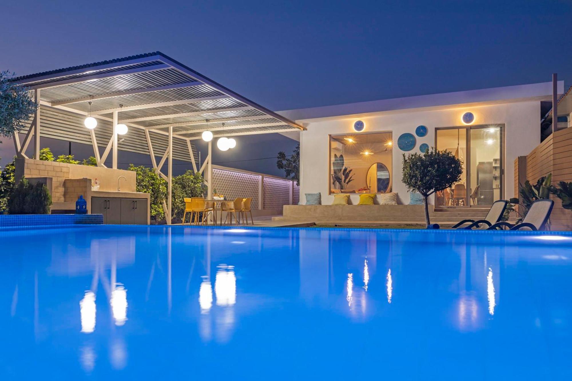 Gaia Blue Villa Kolymbia Exteriör bild